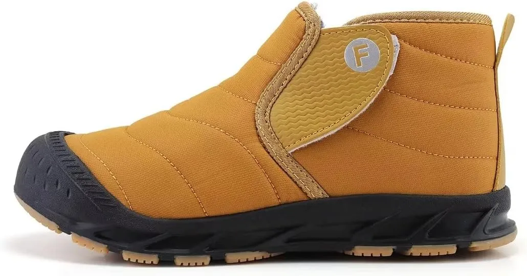 INEELUYI Men Women Winter Boots Outdoor Warm Fur Lined Slip On Sneakers Anti-Slip Waterproof Snow Boots