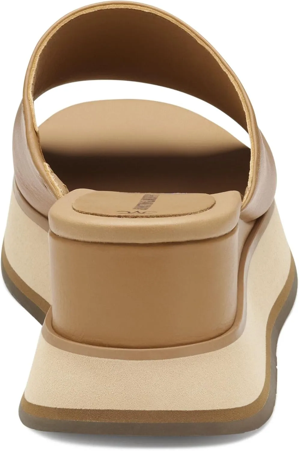 Johnston & Murphy Women’s Colleen Slides, Leather Platform Shoes for Women, Wedge Slide Sandals