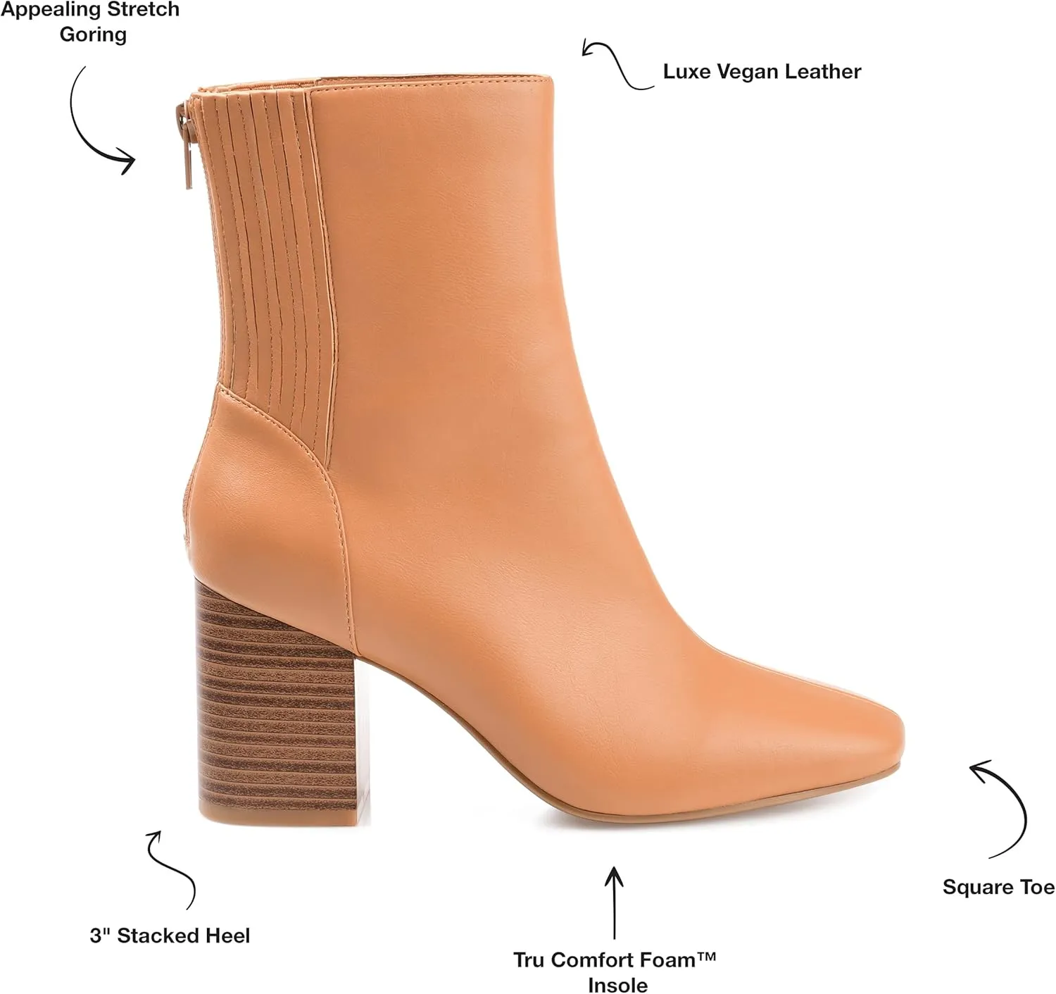Journee Collection Women's Ankle Boots and Booties