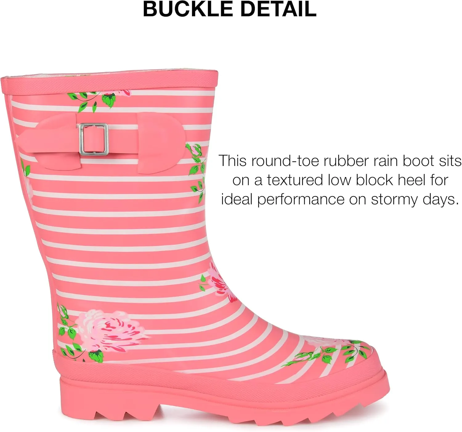 Journee Collection Women's Rain Boots
