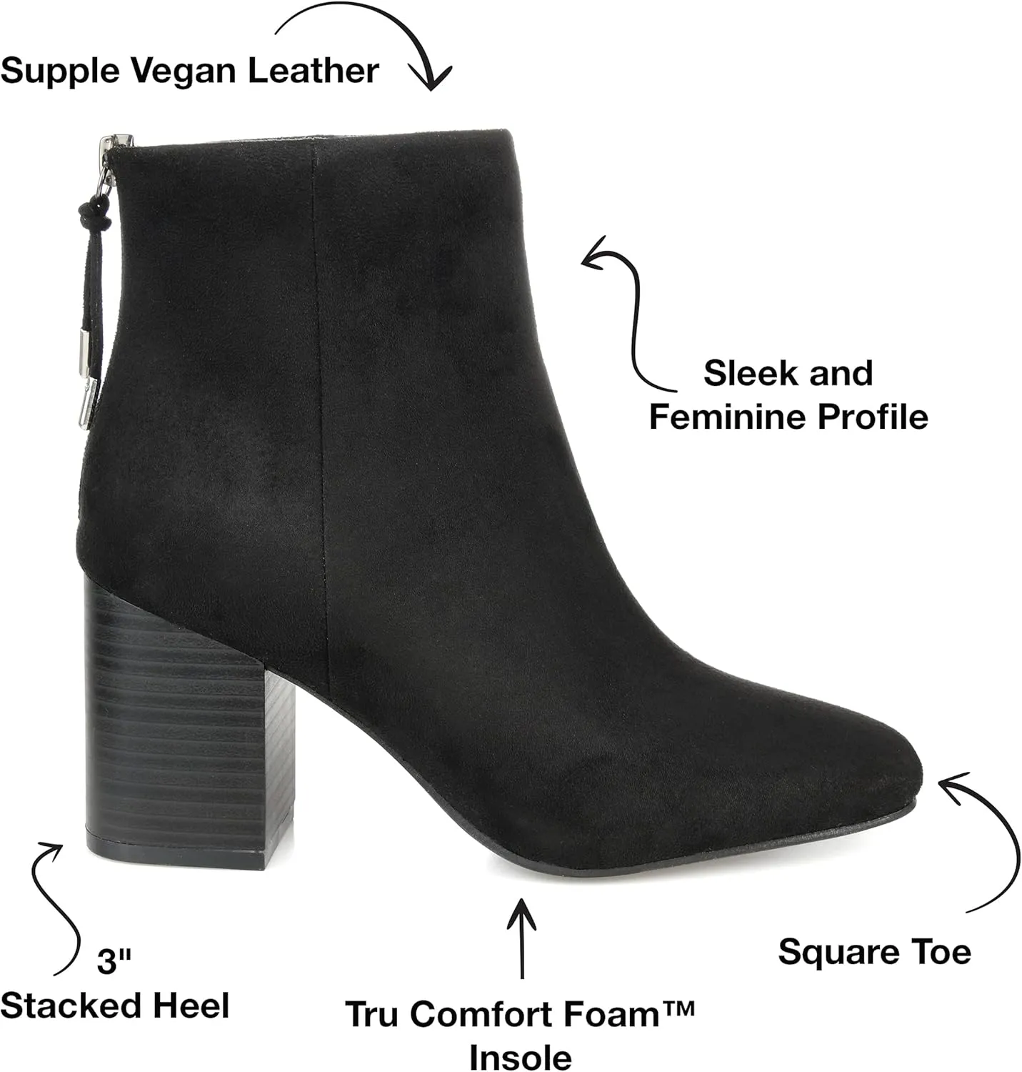 Journee Women's Comfort Foam Audrina Booties