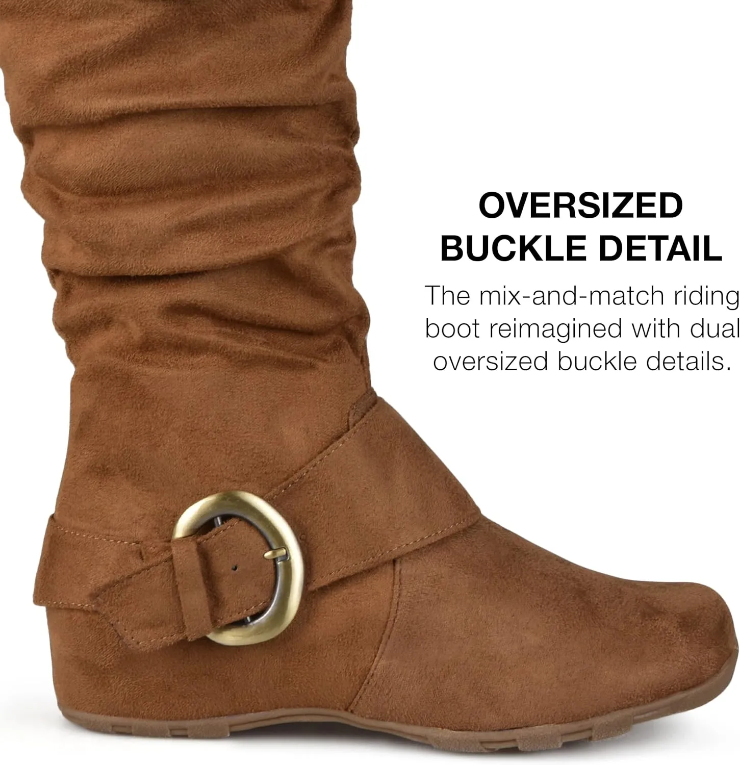 Journee Women's Extra Wide Calf Jester-01 Boots