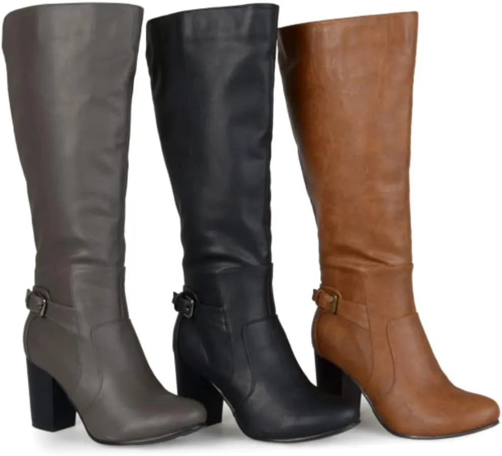 Journee Women's Wide Calf Carver Boots