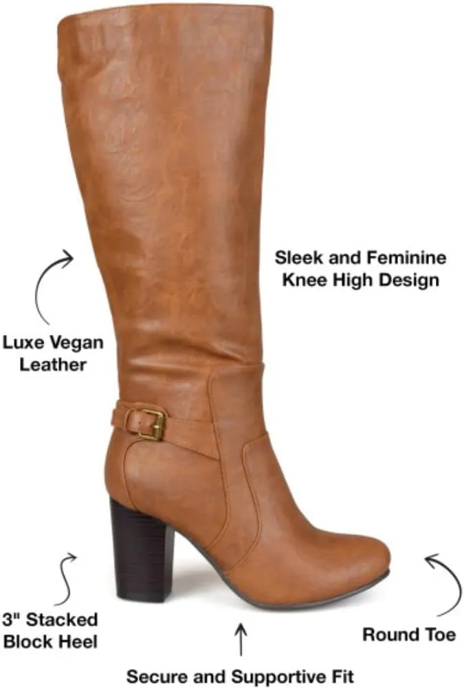 Journee Women's Wide Calf Carver Boots