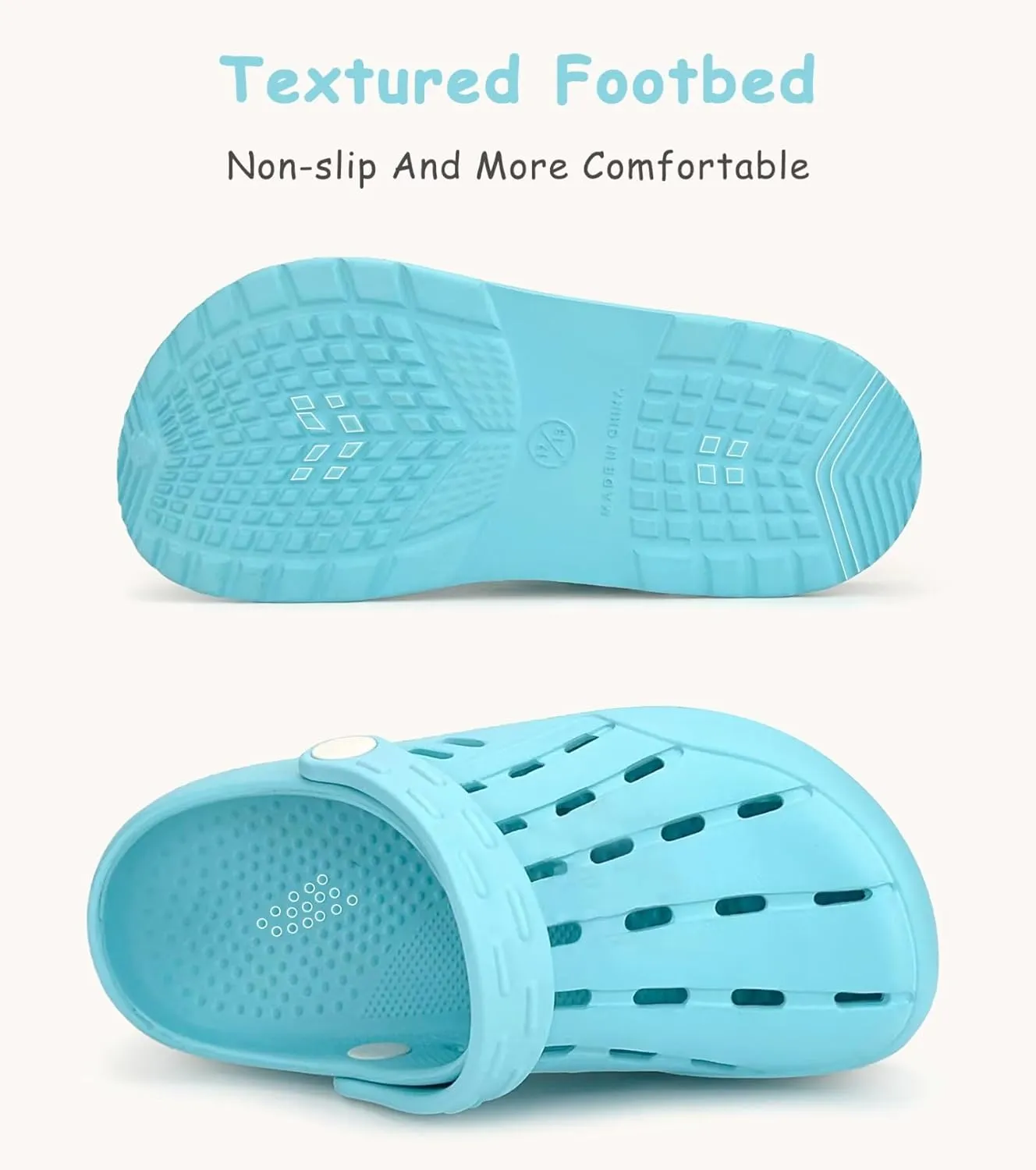 Kids Clogs Girls Boys Garden Clogs Slip on Water Shoes Beach Pool Sandals House Slipper(Toddler/Little Kids/Big Kids)