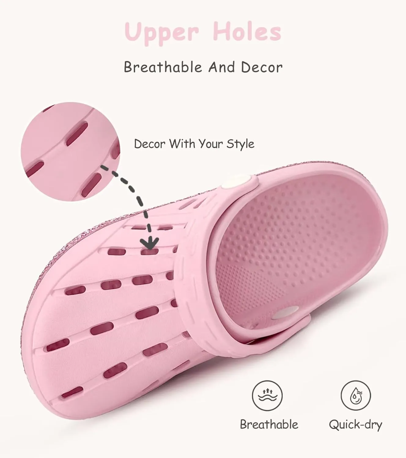 Kids Clogs Girls Boys Garden Clogs Slip on Water Shoes Beach Pool Sandals House Slipper(Toddler/Little Kids/Big Kids)