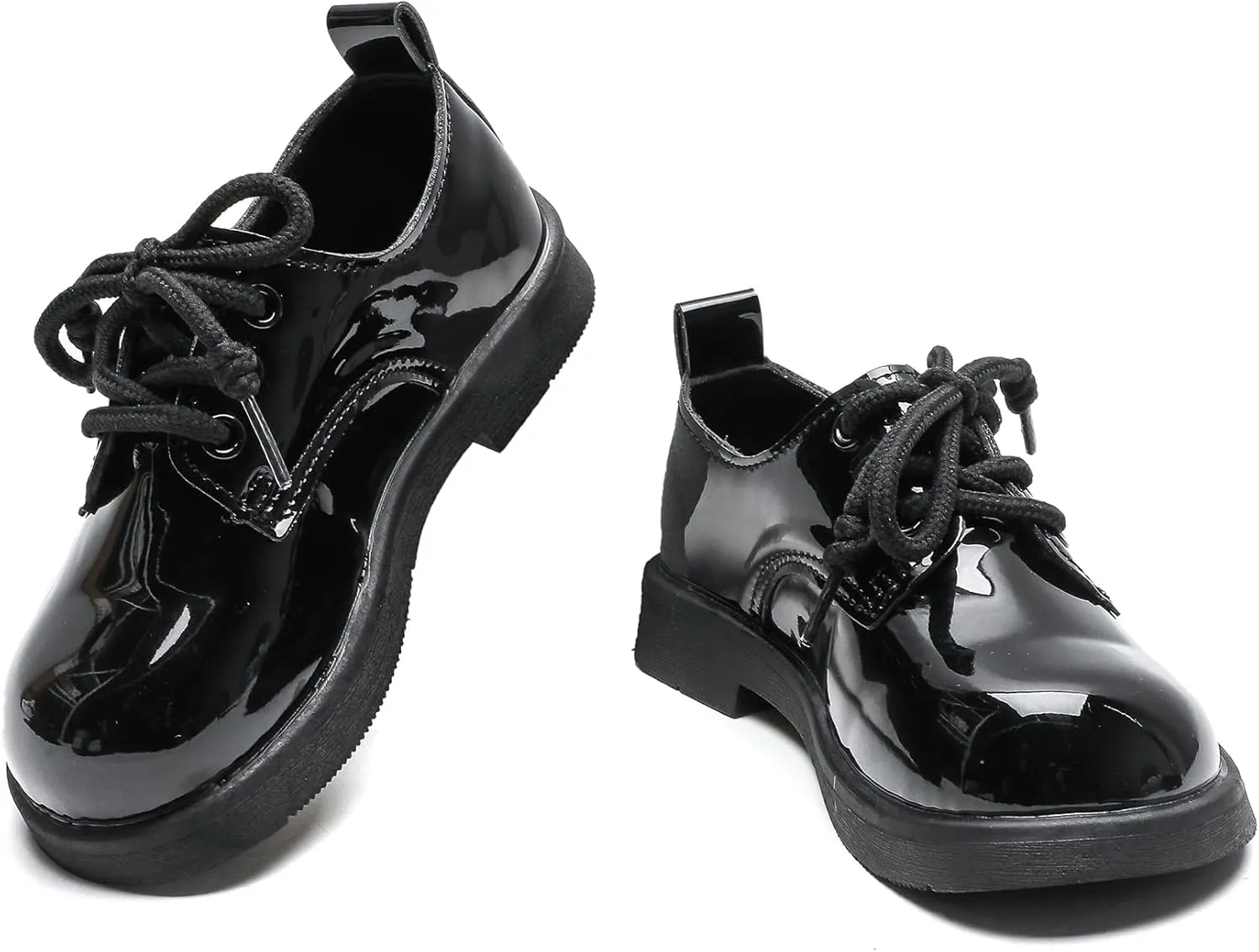 Kids Oxford Shoes Girl’s Boy’s Dress Shoes Lace-Up School Uniform Shoes Loafer Flats