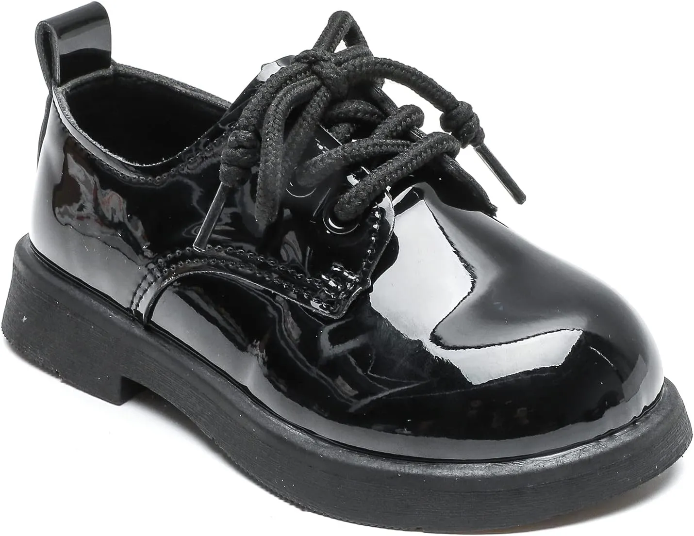 Kids Oxford Shoes Girl’s Boy’s Dress Shoes Lace-Up School Uniform Shoes Loafer Flats