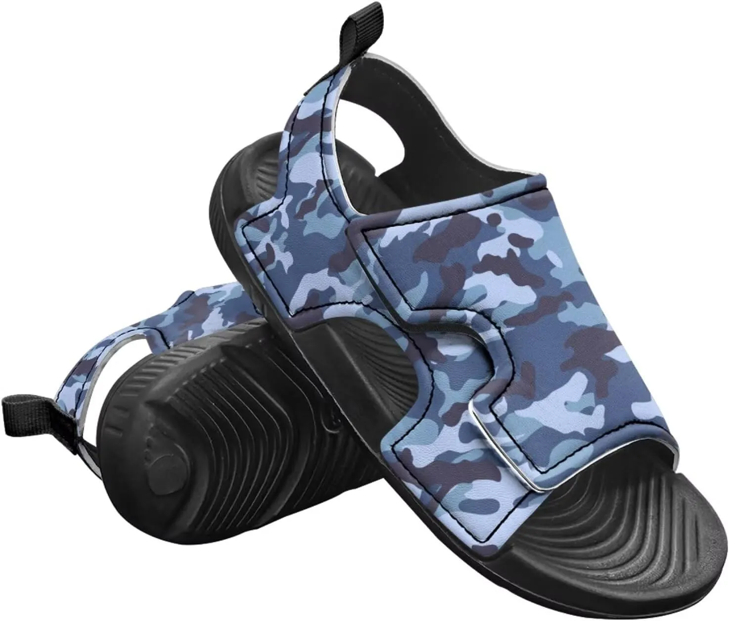 Kids Sandals Boys Girls Summer Outdoor Non-slip Athletic Sandals Adjustable Sport Sandal Lightweight Beach Gifts for Toddler/Little/Big Kid