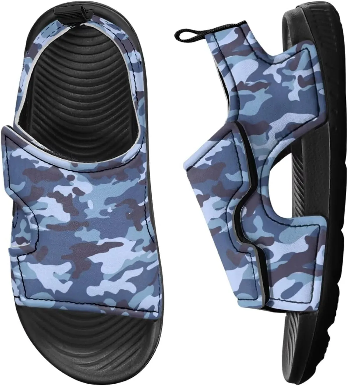Kids Sandals Boys Girls Summer Outdoor Non-slip Athletic Sandals Adjustable Sport Sandal Lightweight Beach Gifts for Toddler/Little/Big Kid