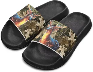 Kids Slide Sandals Waterproof Boys Slide-on Shoes Sandals for Girls