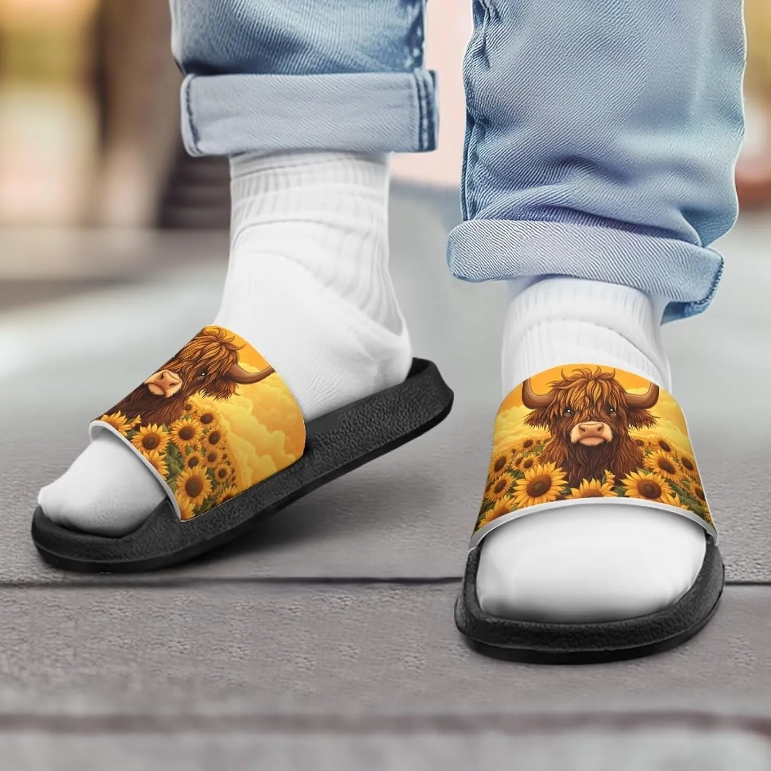 Kids Slides Slippers Waterproof Sandals for Girls & Boys Shower Shoes