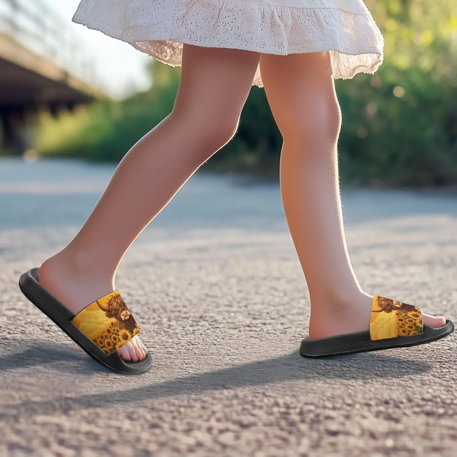 Kids Slides Slippers Waterproof Sandals for Girls & Boys Shower Shoes