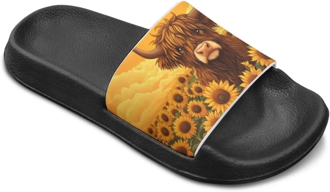 Kids Slides Slippers Waterproof Sandals for Girls & Boys Shower Shoes