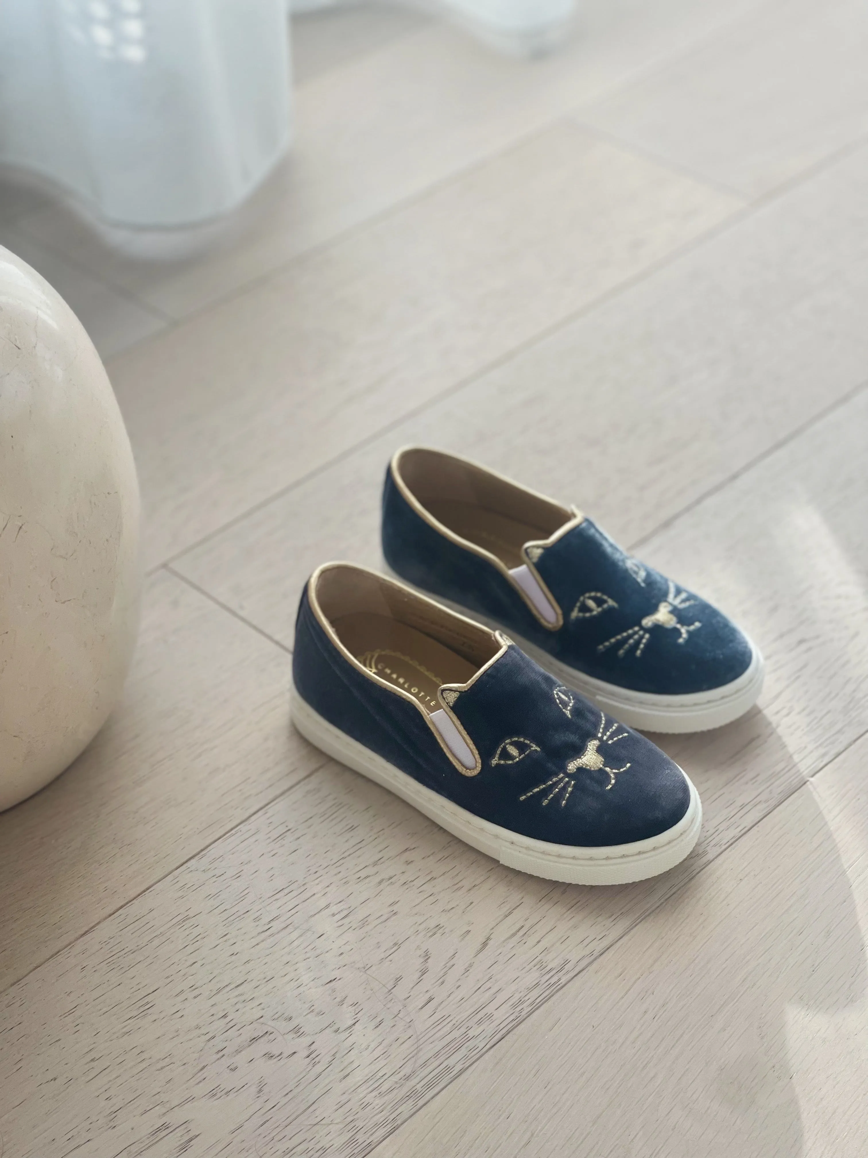 KIDS Velvet Espadrilles