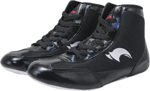 Kids Wrestling Shoes Boys Girls Boxing Shoes High Top Wrestling Training Shoes Boots Competition Fitness Sneakers