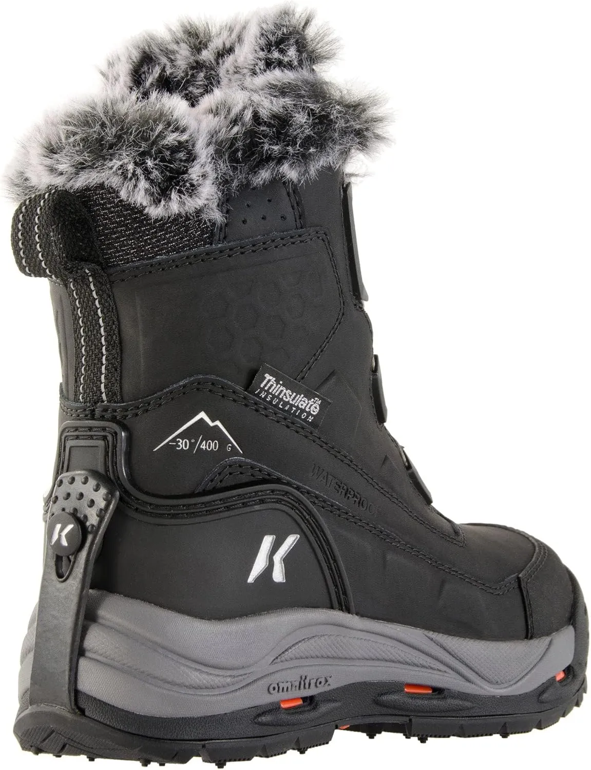 Korkers Women's Snowmageddon with SnowTrac Soles Boots