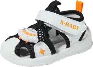 Kuner Baby Sandals Non-Slip Soft Sole Toddler Water Shoes Breathable Mesh Boys and Girls Toddler Sandals Lightweight Baby First Walking Shoes
