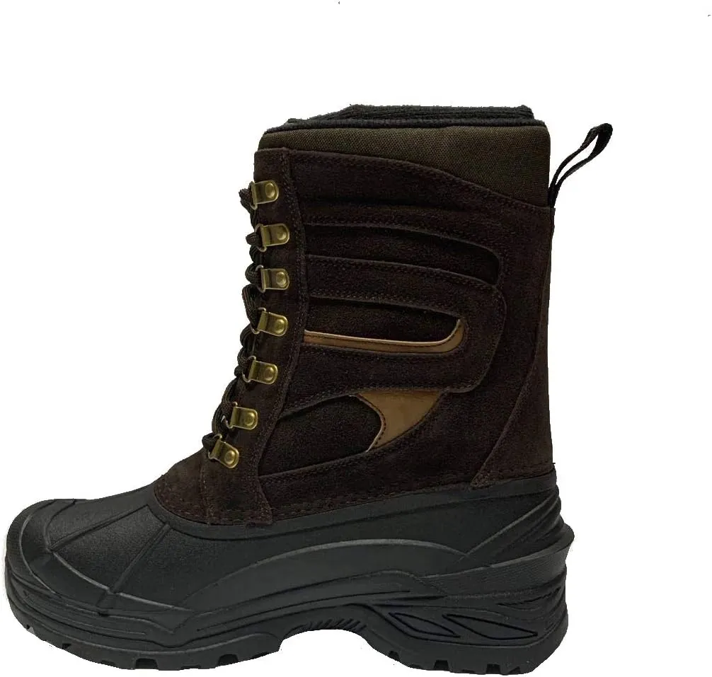Labo Pro Leather Waterproof Construction Snow Boot -