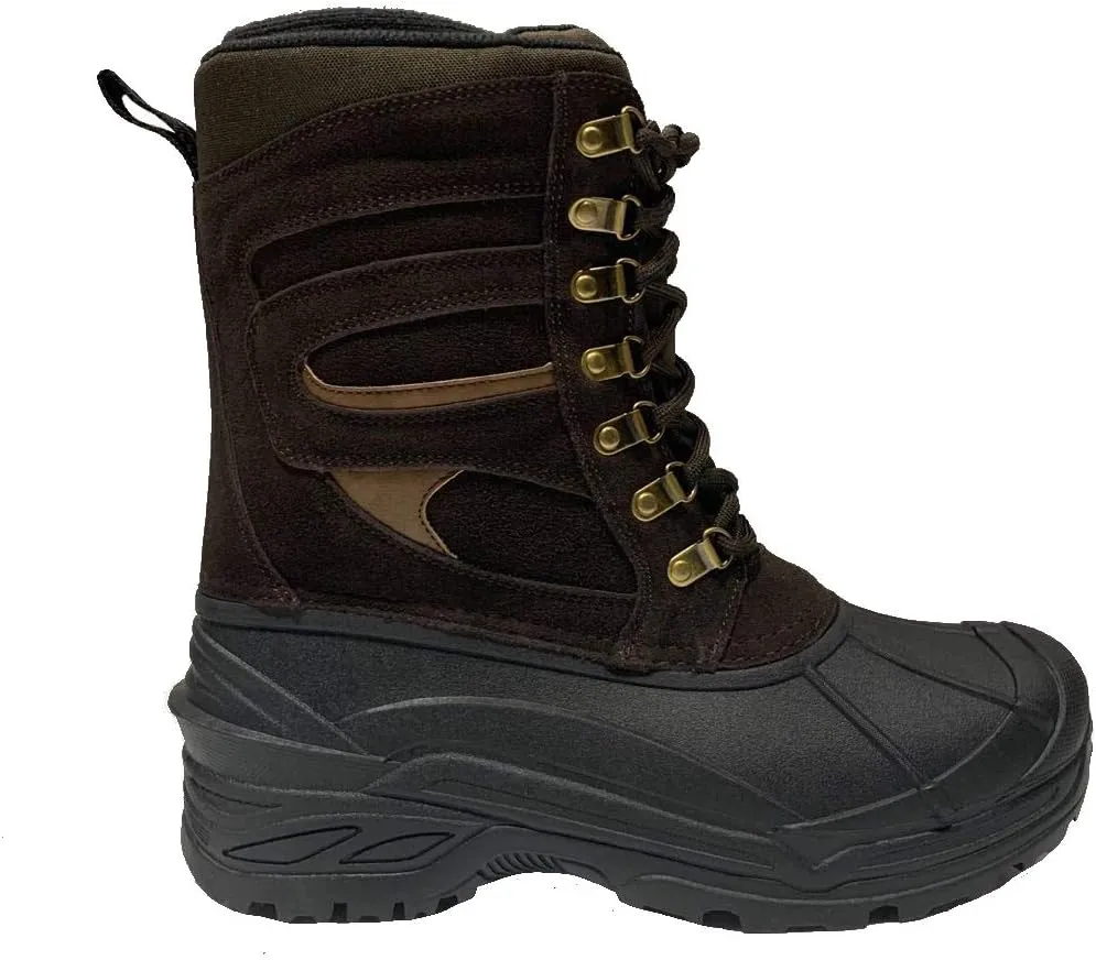 Labo Pro Leather Waterproof Construction Snow Boot -
