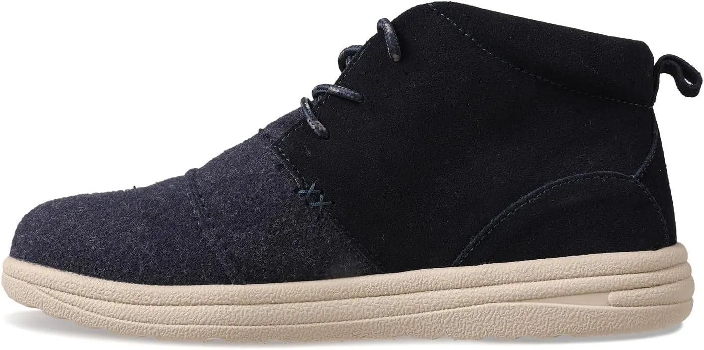 Lamo Men's Koen Shoes for Men – 100% Suede Lightweight Sneakers with Faux Boiled Wool & Premium Suede Upper, Cushioned Multi-Spandex Footbed, LITE EVA Outsole