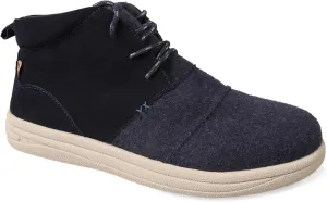 Lamo Men's Koen Shoes for Men – 100% Suede Lightweight Sneakers with Faux Boiled Wool & Premium Suede Upper, Cushioned Multi-Spandex Footbed, LITE EVA Outsole