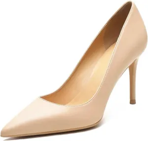 Loafers for Women High Heel Party Shoes for Women Sexy Split Leather Pumps for Weddings and Special Occasions