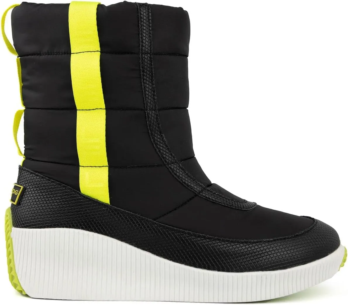 LONDON FOG Womens Chase Nylon Cold Weather Snow Boot Warm Lined Winter Boots
