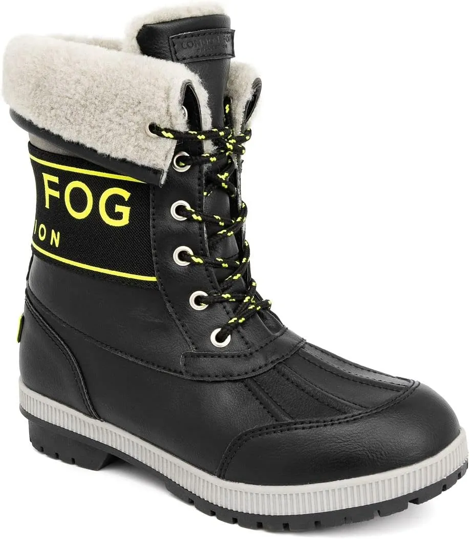 LONDON FOG Womens Minny Cold Weather Snow Boot Warm Lined Winter Boots