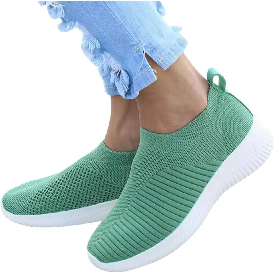 Low-Top Slip Ons Women's Fashion Sneakers Casual Running Shoes for Men Slip On Casual Shoes Trendy Black Platform Sneaker Tennis Shoe Loafers Casual Slip On