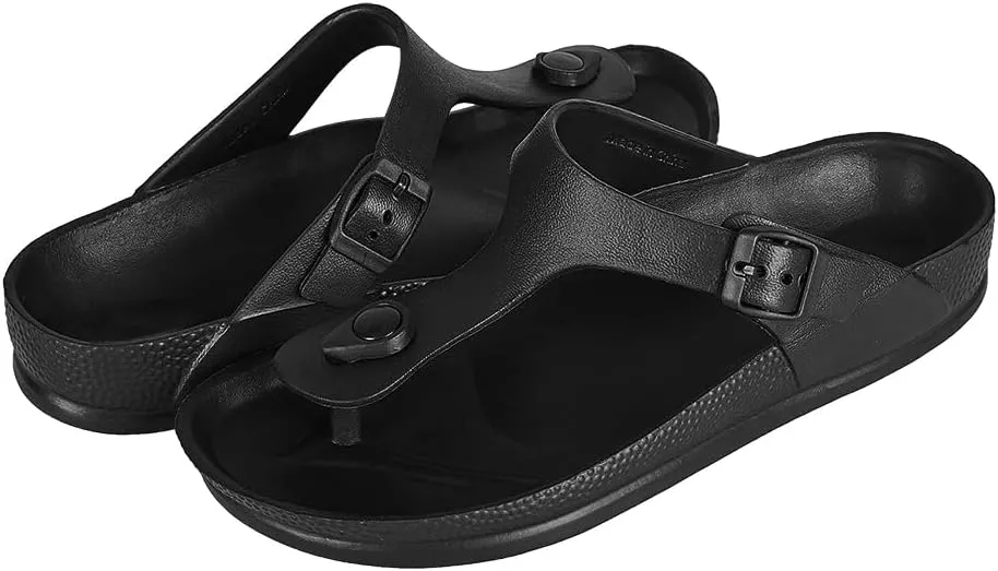 Luffymomo Comfort Footbed Eva Flip fiop Thong Sandals for Womens