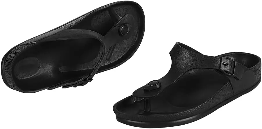 Luffymomo Comfort Footbed Eva Flip fiop Thong Sandals for Womens
