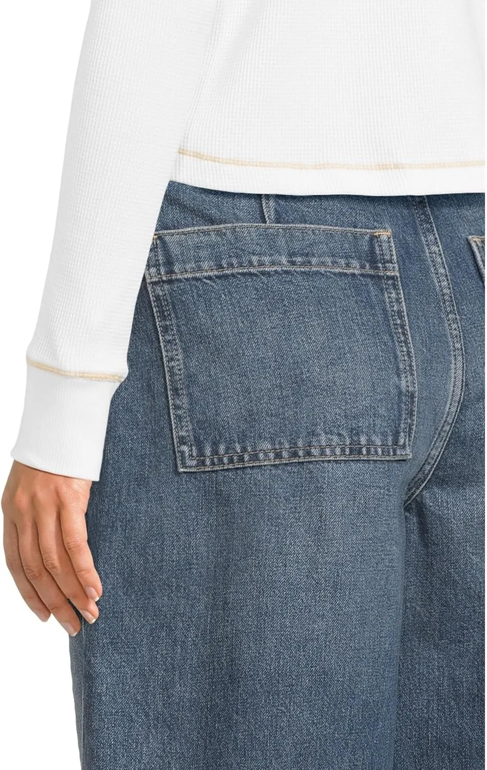 Madewell Women's Denim Culotte in Concho Wash