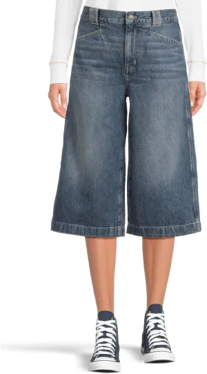 Madewell Women's Denim Culotte in Concho Wash