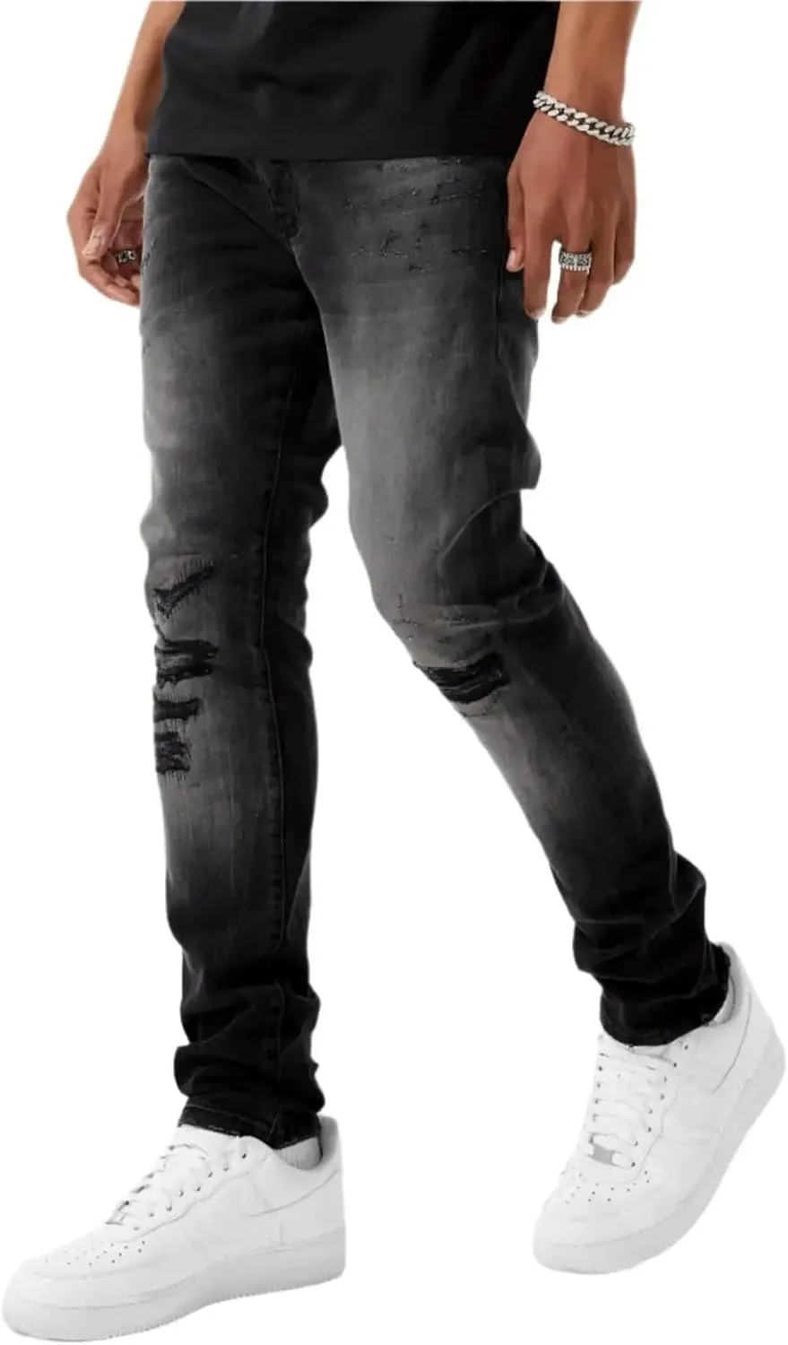 Men Sean Knee Shreds Jeans