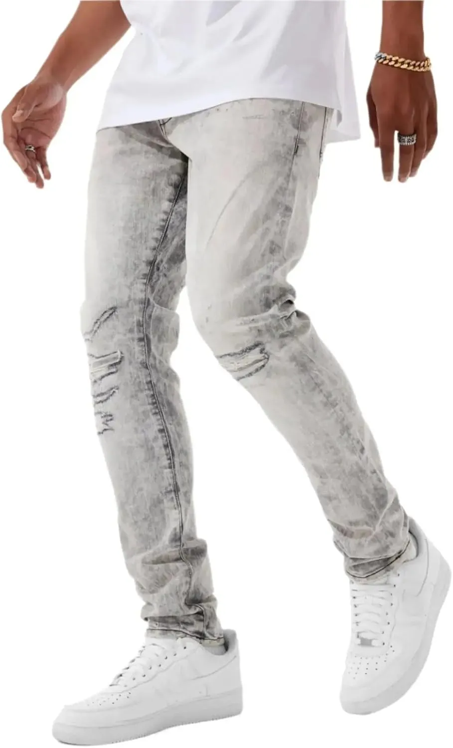 Men Sean Knee Shreds Jeans