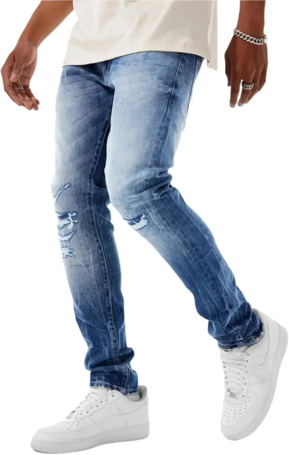 Men Sean Knee Shreds Jeans