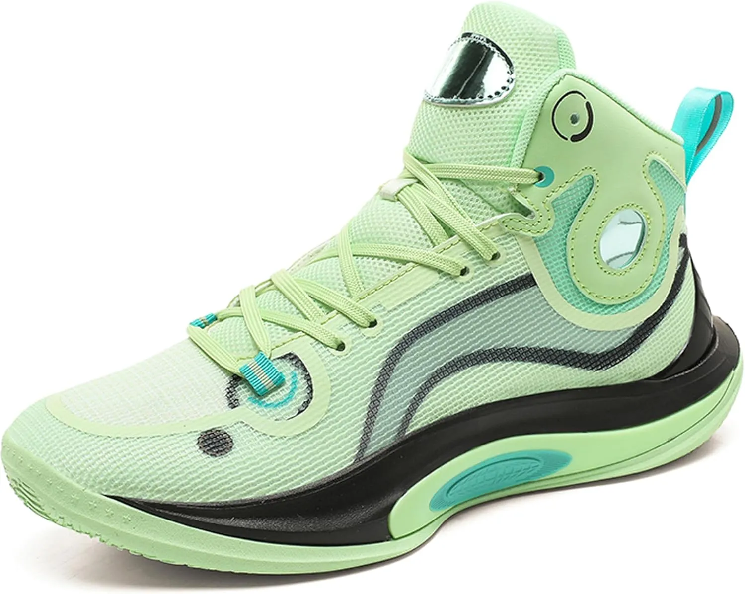 Men's Basketball Shoes,High Top Arch Support Basketball Shoes,Men's Fashion Sneakers,Street Basketball Shoes,Combat Basketball Shoes,Suitable for Indoor and Outdoor Various Sports Scenarios,