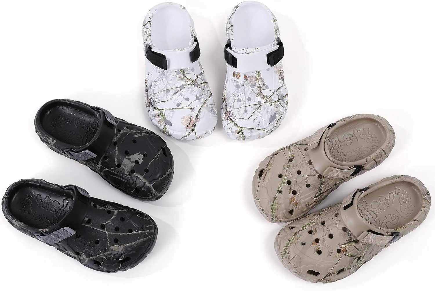 Men's Clogs Athletic Sports Outdoor Sandals Water Beach Shoes Indoor Outdoor Walking Slippers