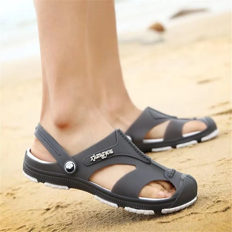 Men's Close Toe Lightweight Summer Outdoor Sandals for Walking Sport Beach