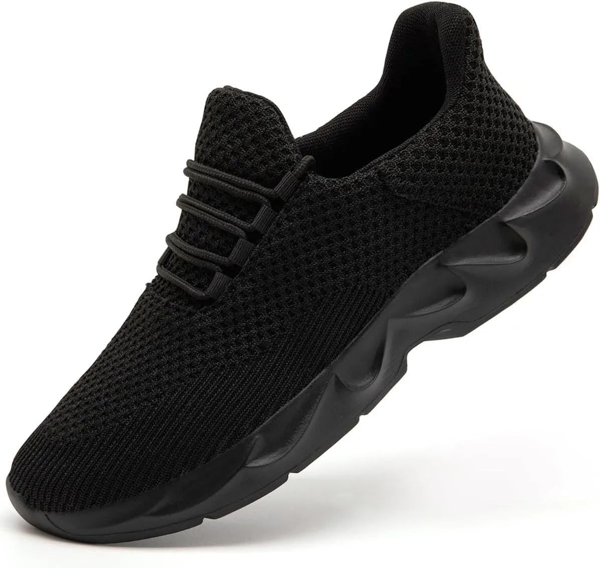 Mens Running Tennis Casual Walking Shoes Anti Slip Comfortable Lightweight Breathable Fashion Sneakers Non Slip Workout Gym Shoes for Running