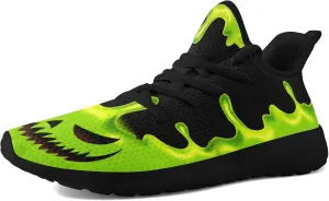 Men's Skull Walking Running Shoes Cushion Fashion Sneakers Lightweight Breathable Athletic Sports Tennis Shoes