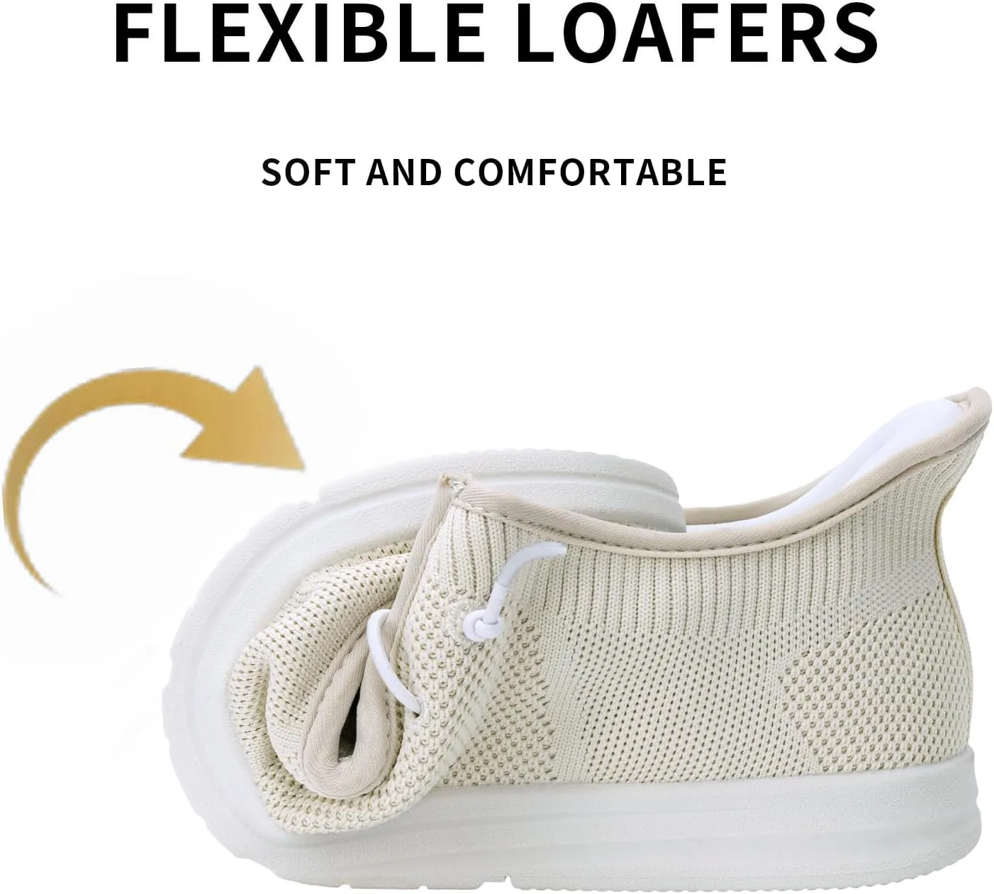 Men's Slip On Casual Shoes Arch Support Waking Loafers Non Slip Fashion Canvas Driving Boat Shoes Size 8-13