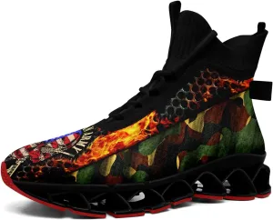 Men's Walking Running Shoes Fashion Sneakers Lightweight Breathable Slip On Athletic Trainer Women Tennis Shoes