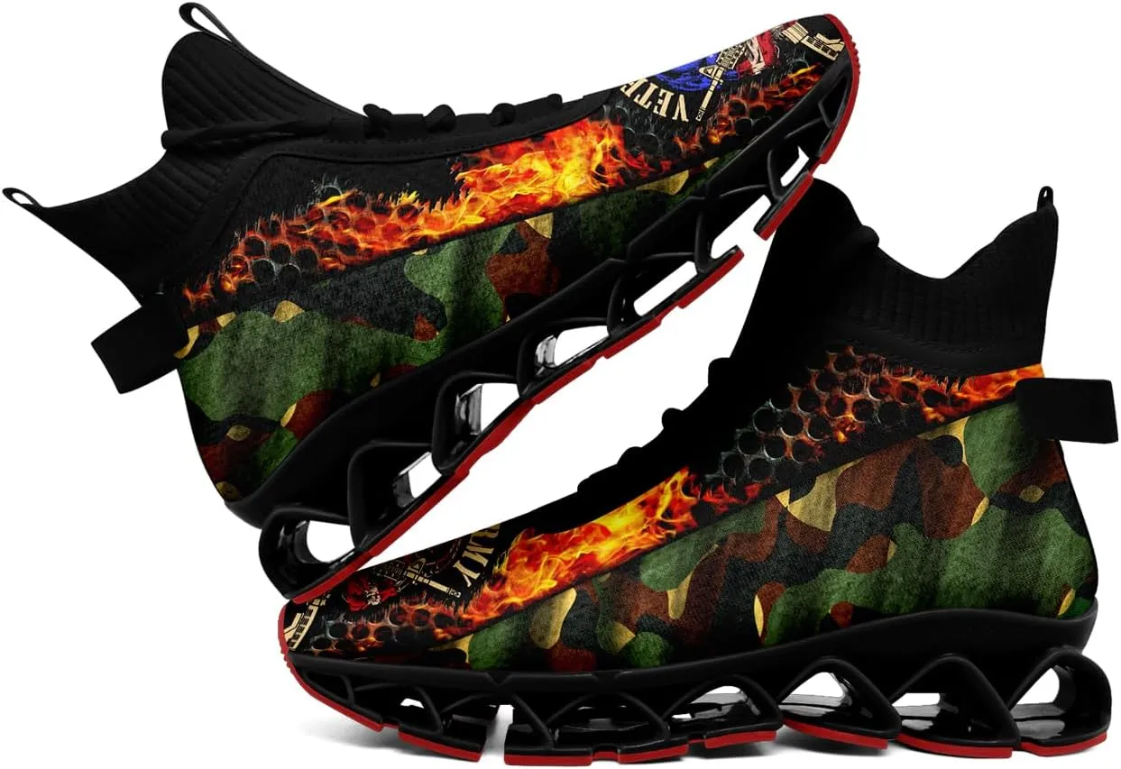Men's Walking Running Shoes Fashion Sneakers Lightweight Breathable Slip On Athletic Trainer Women Tennis Shoes