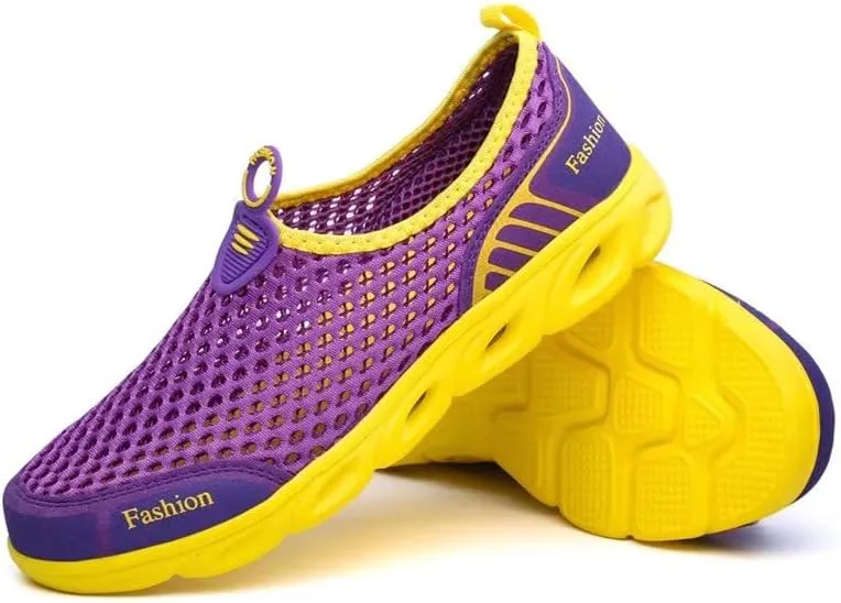 Mens Womens Lightweight Breathable Water Shoes for River Beach