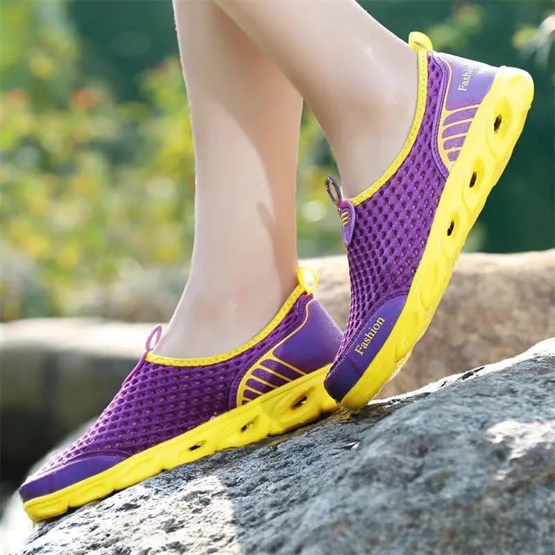 Mens Womens Lightweight Breathable Water Shoes for River Beach
