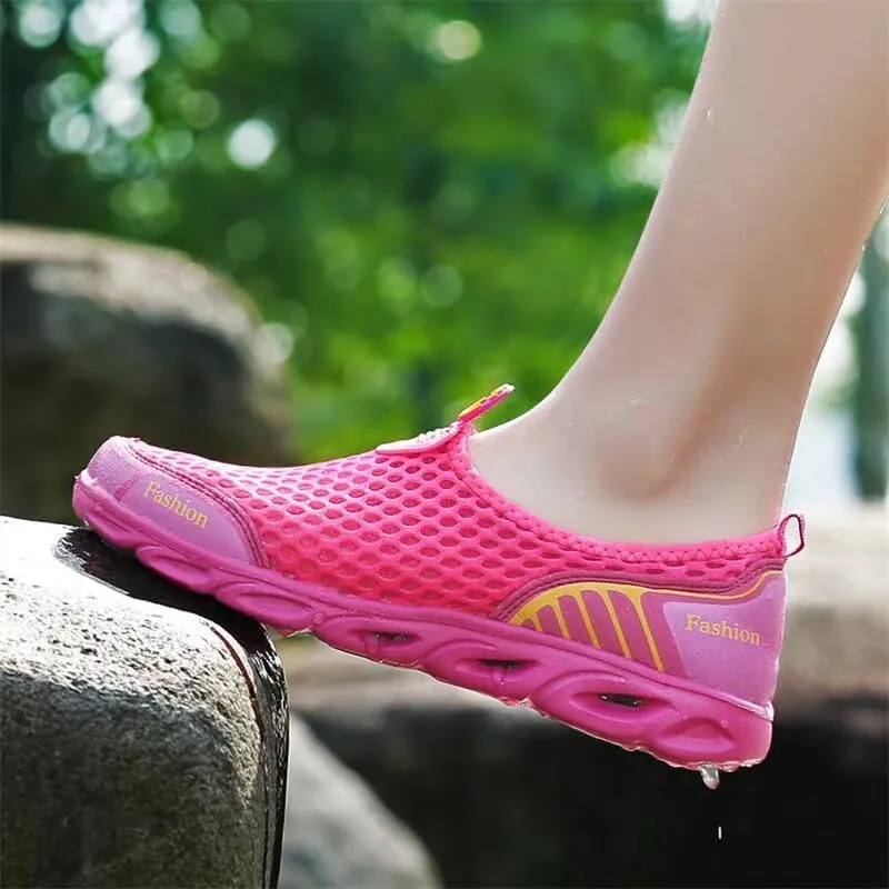Mens Womens Lightweight Breathable Water Shoes for River Beach