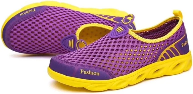 Mens Womens Lightweight Breathable Water Shoes for River Beach