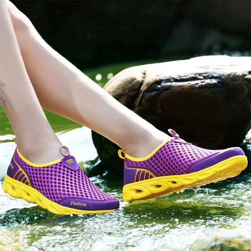 Mens Womens Lightweight Breathable Water Shoes for River Beach